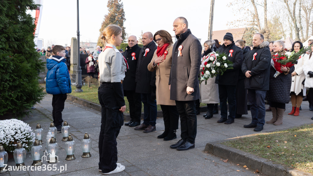 Fotorelacja: Obchody 106. Rocznicy Odzyskania Niepodległości w Zawierciu