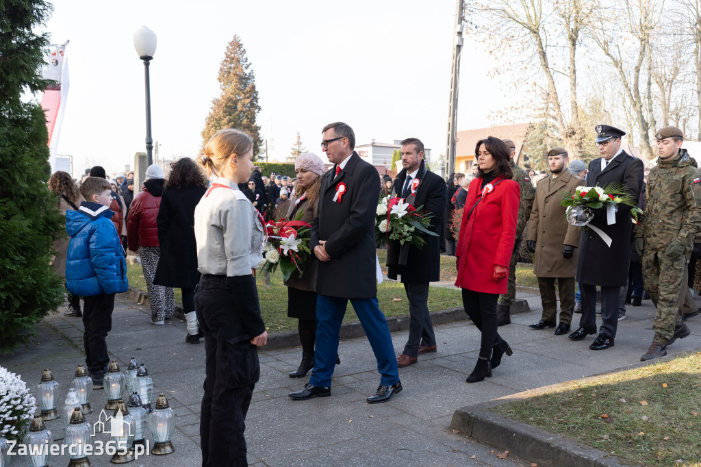 Fotorelacja: Obchody 106. Rocznicy Odzyskania Niepodległości w Zawierciu