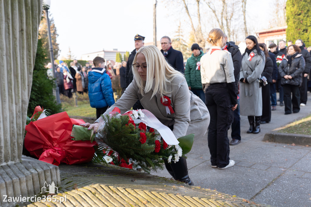 Fotorelacja: Obchody 106. Rocznicy Odzyskania Niepodległości w Zawierciu