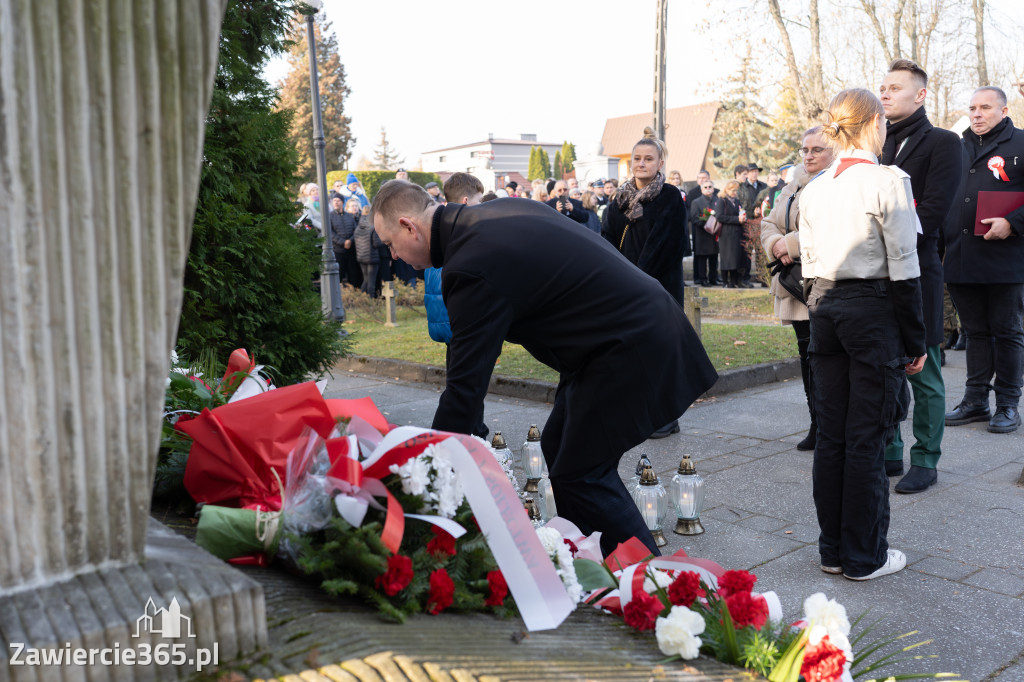 Fotorelacja: Obchody 106. Rocznicy Odzyskania Niepodległości w Zawierciu