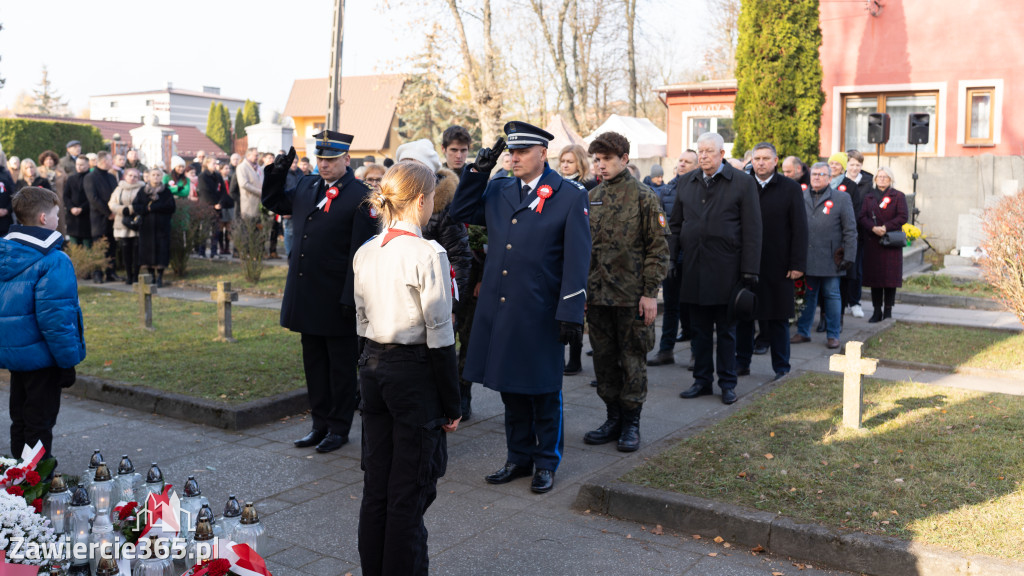 Fotorelacja: Obchody 106. Rocznicy Odzyskania Niepodległości w Zawierciu