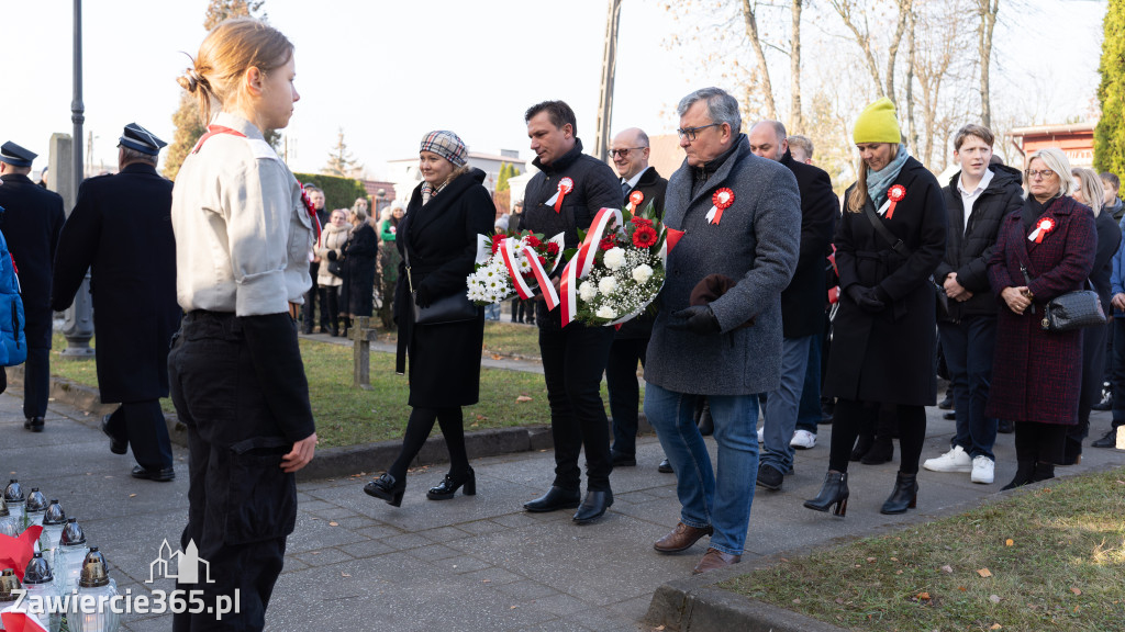 Fotorelacja: Obchody 106. Rocznicy Odzyskania Niepodległości w Zawierciu