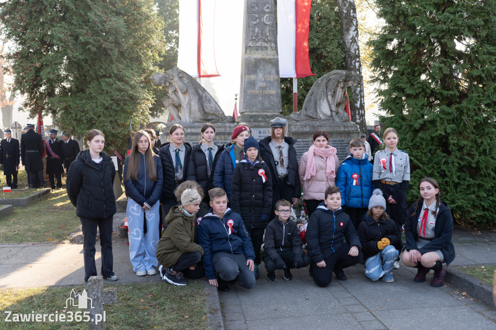 Fotorelacja: Obchody 106. Rocznicy Odzyskania Niepodległości w Zawierciu