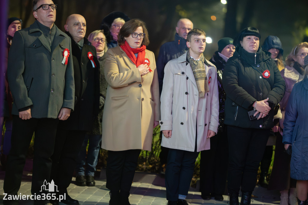 Fotorelacja: Koncert Pieśni Patriotycznej KU WOLNOŚCI w Zawierciu