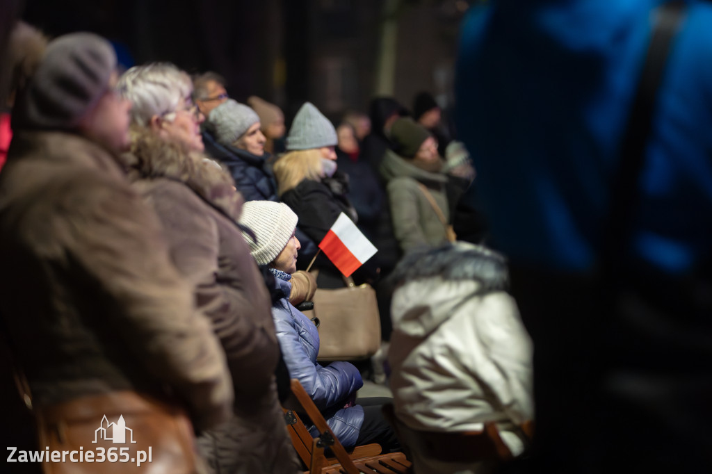 Fotorelacja: Koncert Pieśni Patriotycznej KU WOLNOŚCI w Zawierciu