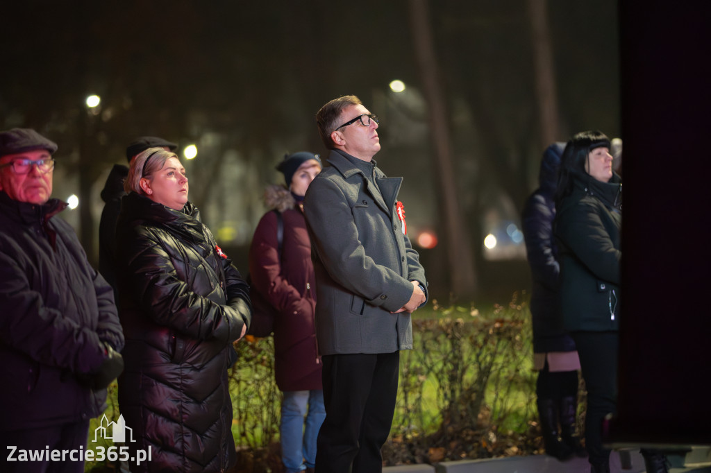 Fotorelacja: Koncert Pieśni Patriotycznej KU WOLNOŚCI w Zawierciu