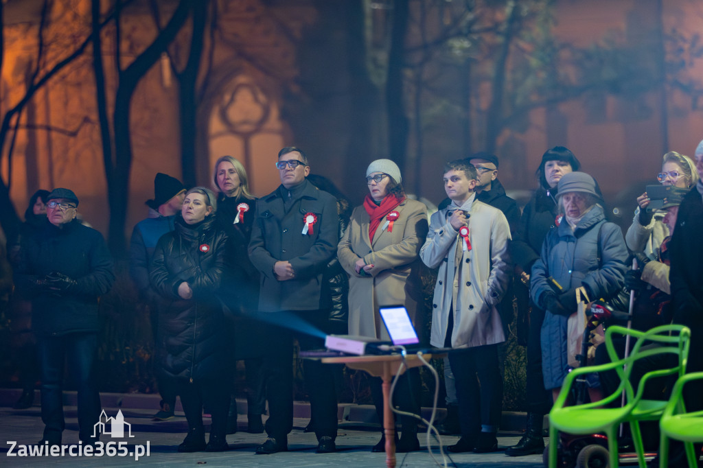 Fotorelacja: Koncert Pieśni Patriotycznej KU WOLNOŚCI w Zawierciu