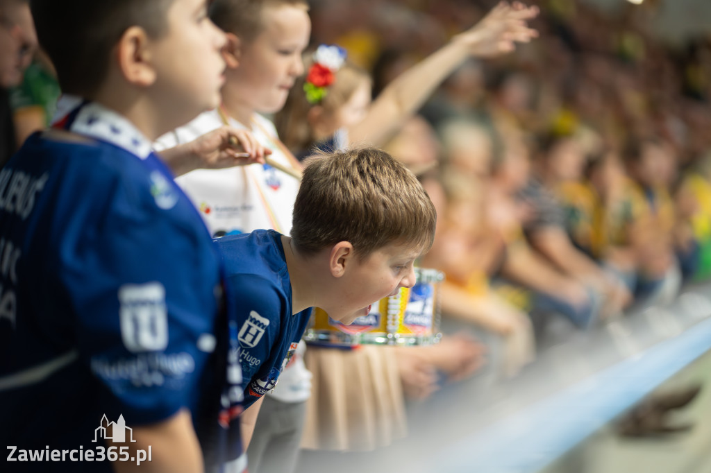 Fotorelacja: Świetne widowisko siatkarskie  Zawiercie -ZAKSA 3:1