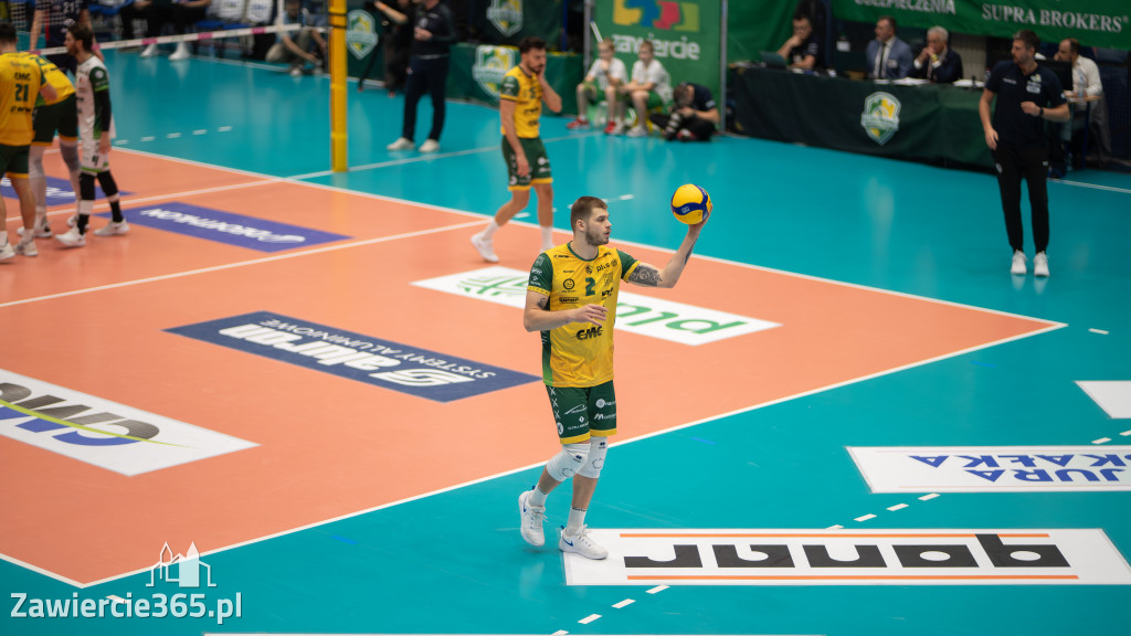 Fotorelacja: Świetne widowisko siatkarskie  Zawiercie -ZAKSA 3:1