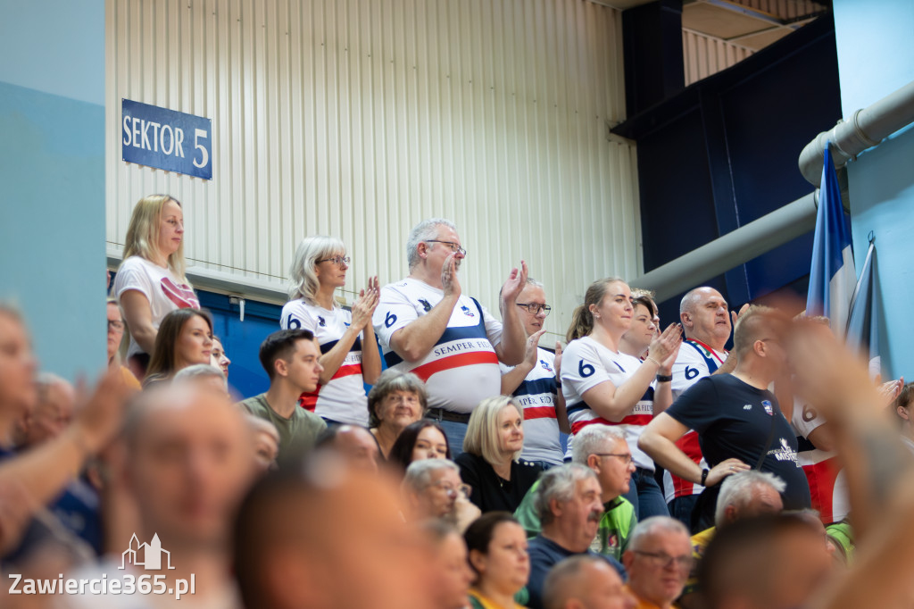 Fotorelacja: Świetne widowisko siatkarskie  Zawiercie -ZAKSA 3:1