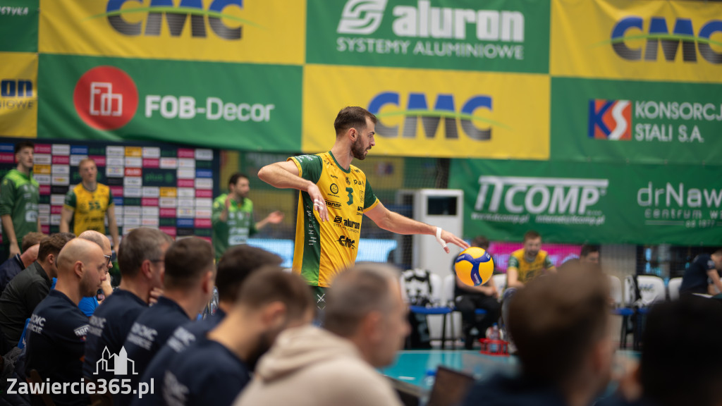 Fotorelacja: Świetne widowisko siatkarskie  Zawiercie -ZAKSA 3:1