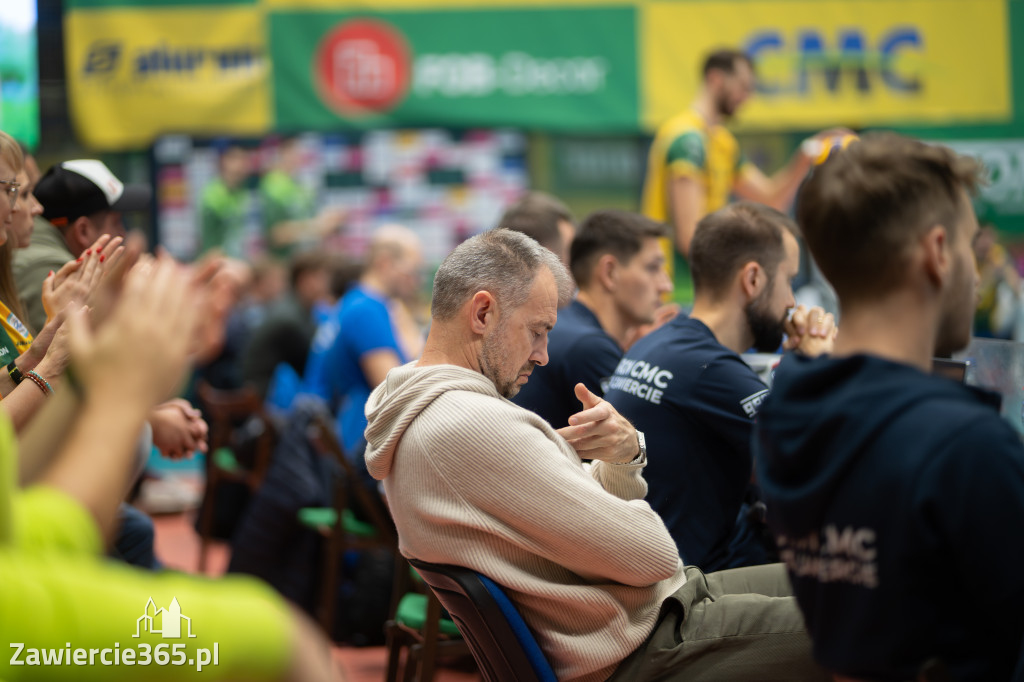 Fotorelacja: Świetne widowisko siatkarskie  Zawiercie -ZAKSA 3:1