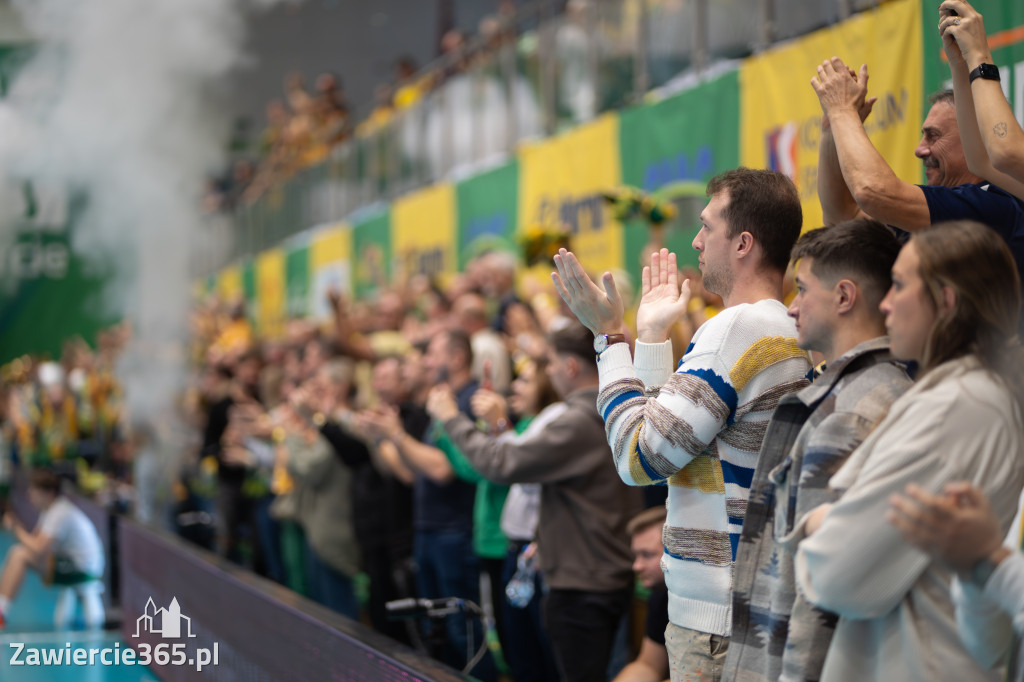 Fotorelacja: Świetne widowisko siatkarskie  Zawiercie -ZAKSA 3:1