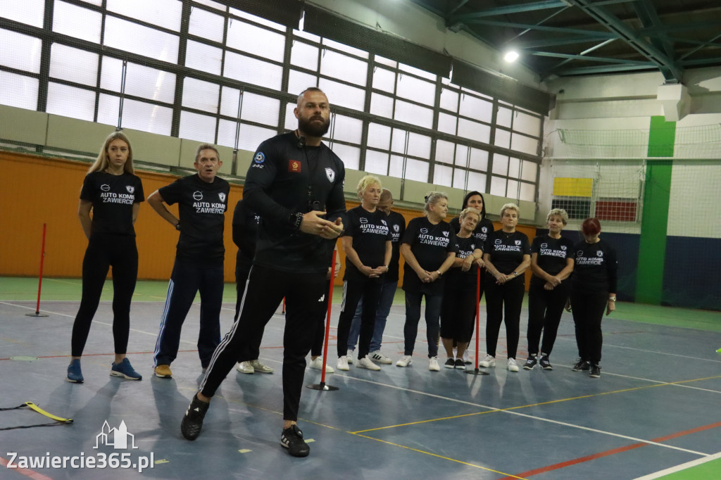 Fotorelacja: Pierwsze pokazowe zajęcia Walking Football w Zawierciu