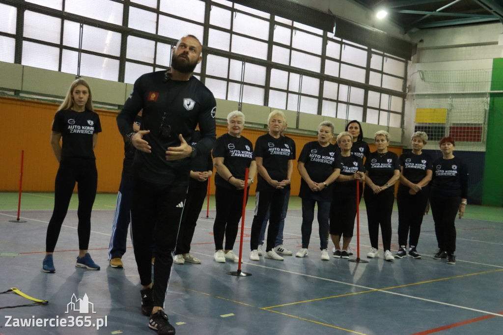 Fotorelacja: Pierwsze pokazowe zajęcia Walking Football w Zawierciu