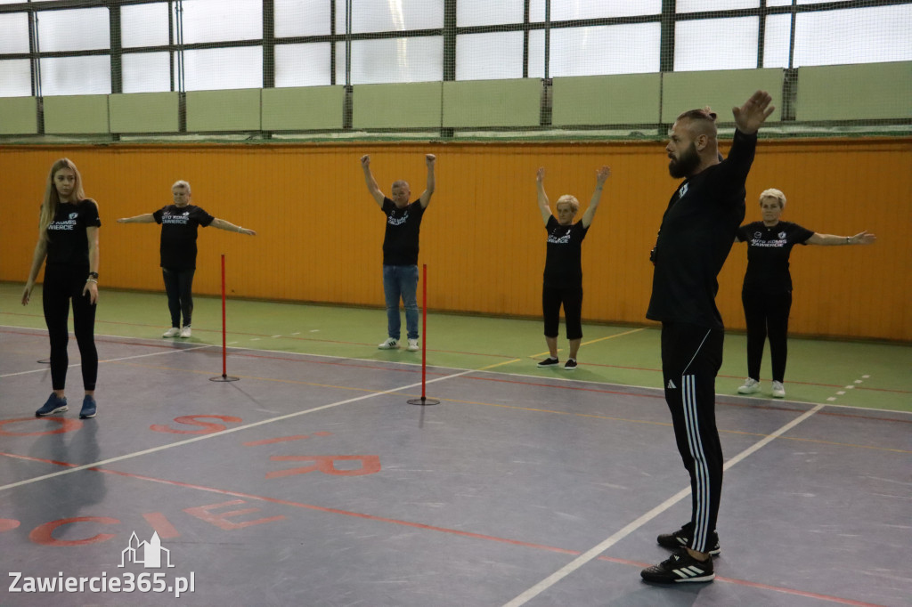 Fotorelacja: Pierwsze pokazowe zajęcia Walking Football w Zawierciu
