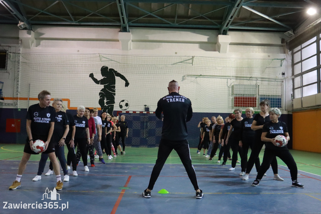Fotorelacja: Pierwsze pokazowe zajęcia Walking Football w Zawierciu