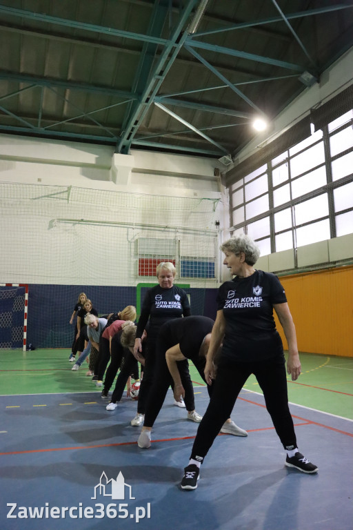 Fotorelacja: Pierwsze pokazowe zajęcia Walking Football w Zawierciu