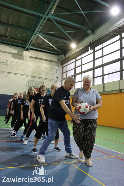 Fotorelacja: Pierwsze pokazowe zajęcia Walking Football w Zawierciu