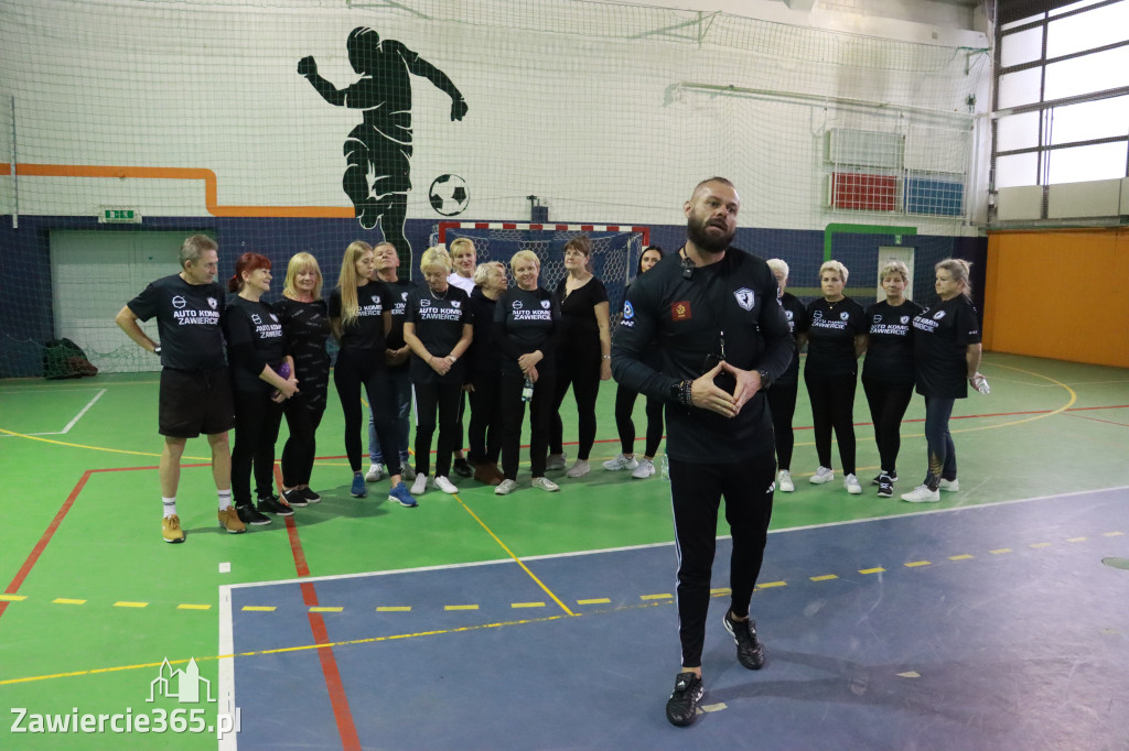 Fotorelacja: Pierwsze pokazowe zajęcia Walking Football w Zawierciu