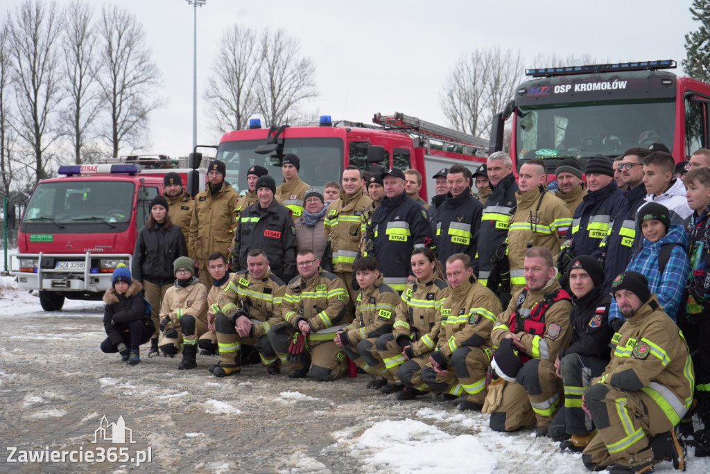 Fotorelacja: Ćwiczenia strażackie Zawiercie - Kromołów