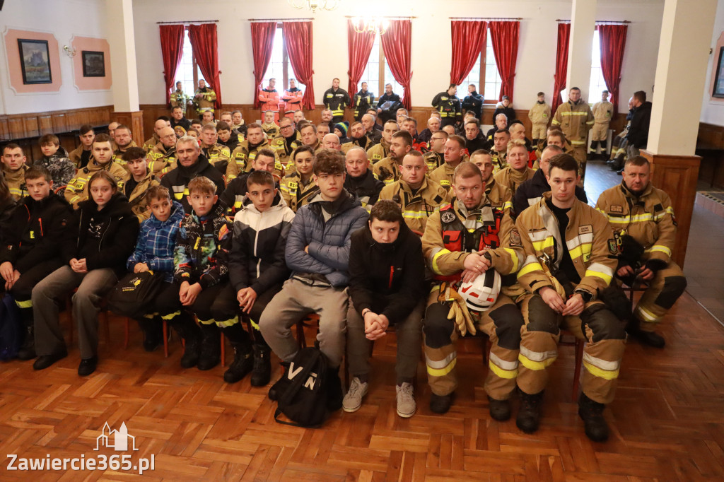 Fotorelacja: Ćwiczenia strażackie Zawiercie - Kromołów