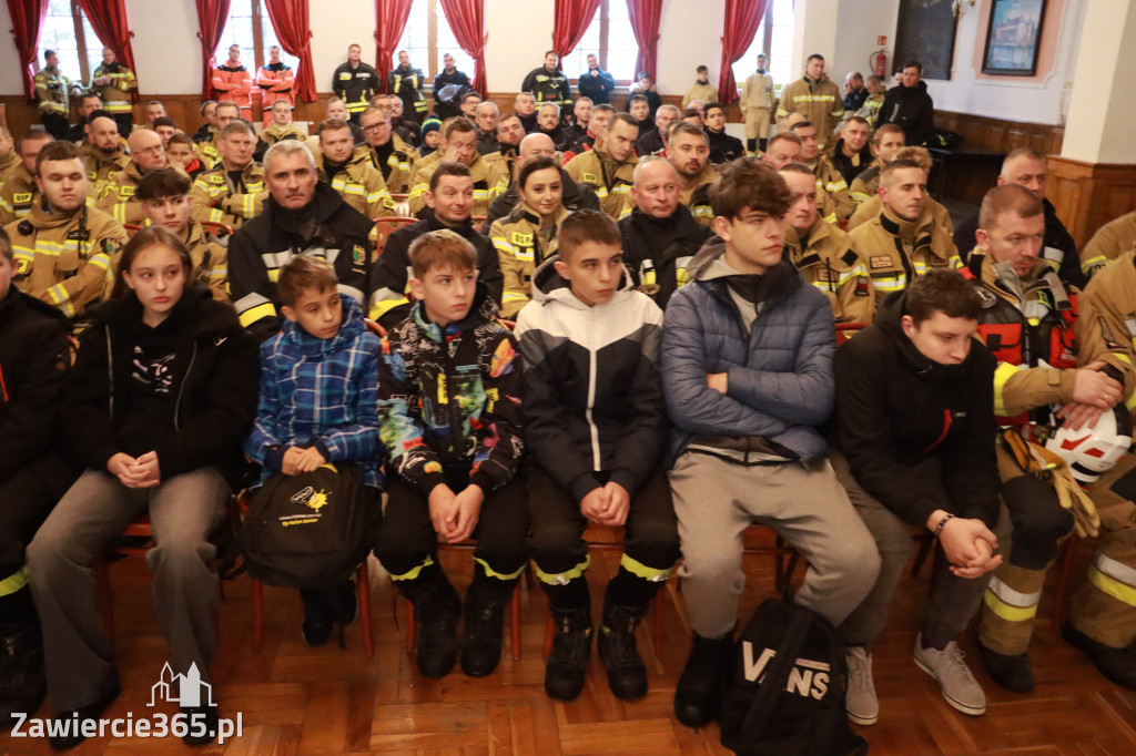 Fotorelacja: Ćwiczenia strażackie Zawiercie - Kromołów