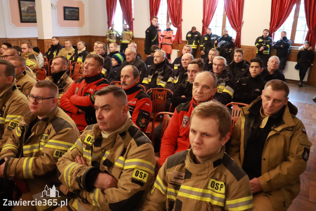 Fotorelacja: Ćwiczenia strażackie Zawiercie - Kromołów