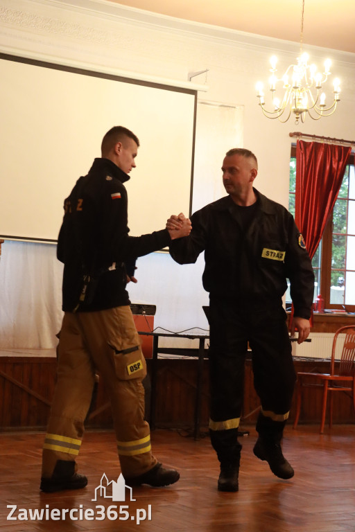 Fotorelacja: Ćwiczenia strażackie Zawiercie - Kromołów