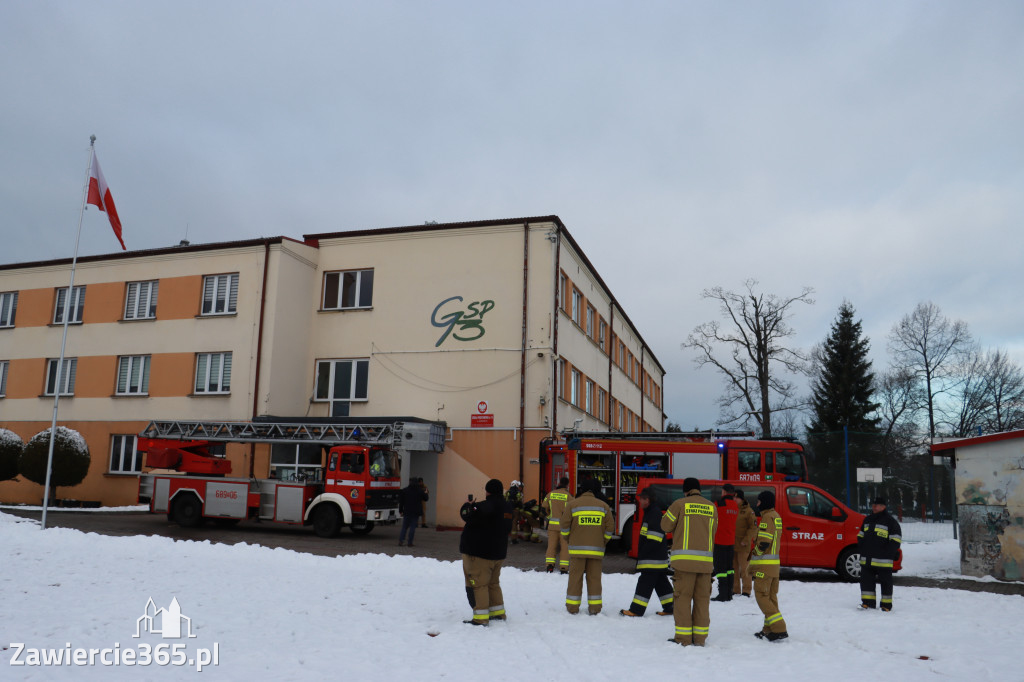 Fotorelacja: Ćwiczenia strażackie Zawiercie - Kromołów