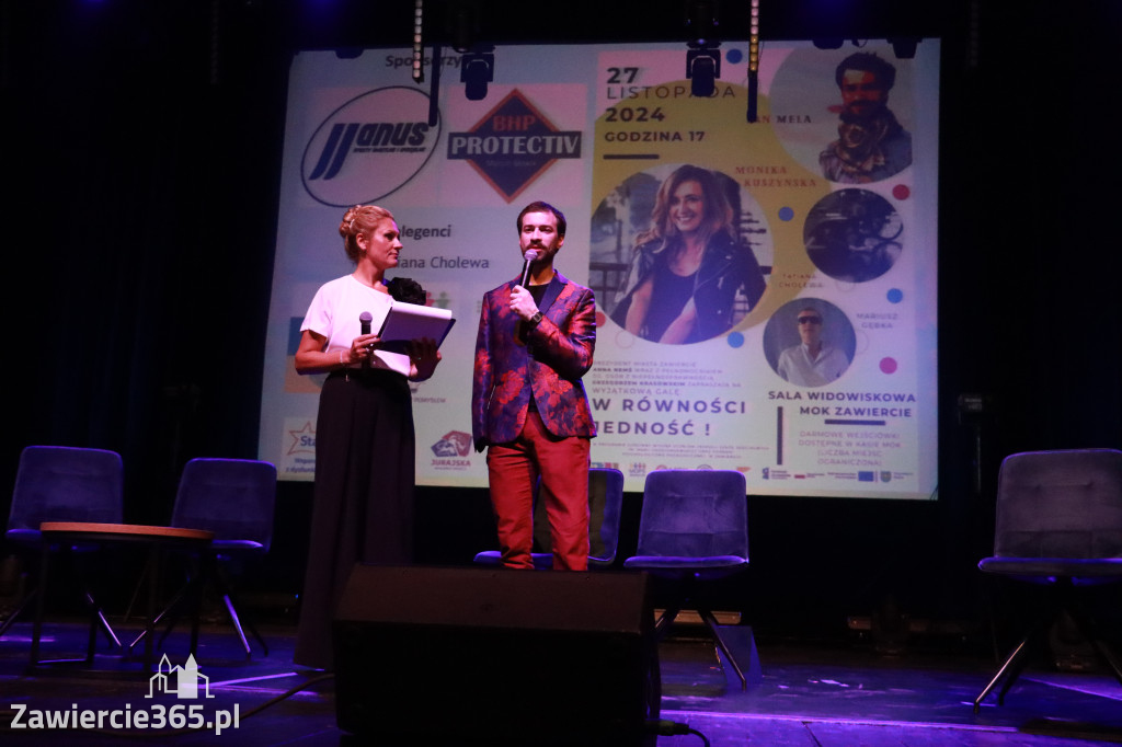Fotorelacja: Gala W RÓWNOŚCI JEDNOŚĆ w MOK Zawiercie