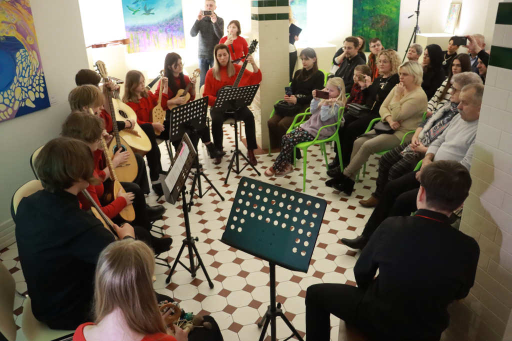 Zawiercie: Koncert Andrzejkowy Szkoły Muzycznej w Zawierciu w Galerii Stara Łaźnia.