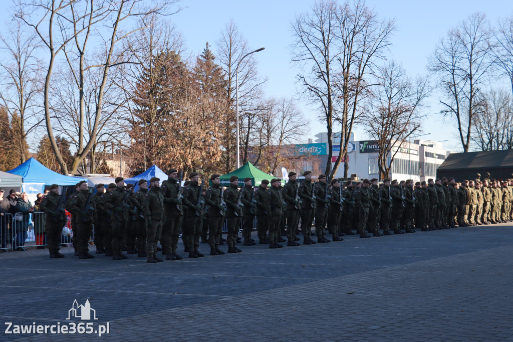 Fotorelacja: Uroczysta Przysięga Wojskowa Żołnierzy 13 Śląskiej Brygady Obrony Terytorialnej