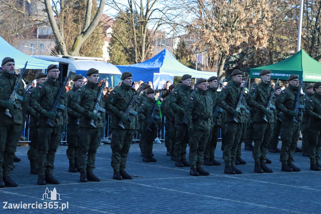 Fotorelacja: Uroczysta Przysięga Wojskowa Żołnierzy 13 Śląskiej Brygady Obrony Terytorialnej