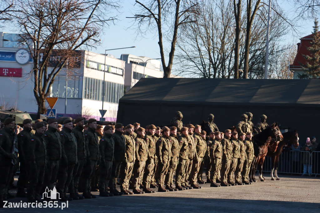 Fotorelacja: Uroczysta Przysięga Wojskowa Żołnierzy 13 Śląskiej Brygady Obrony Terytorialnej