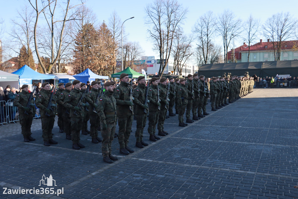 Fotorelacja: Uroczysta Przysięga Wojskowa Żołnierzy 13 Śląskiej Brygady Obrony Terytorialnej