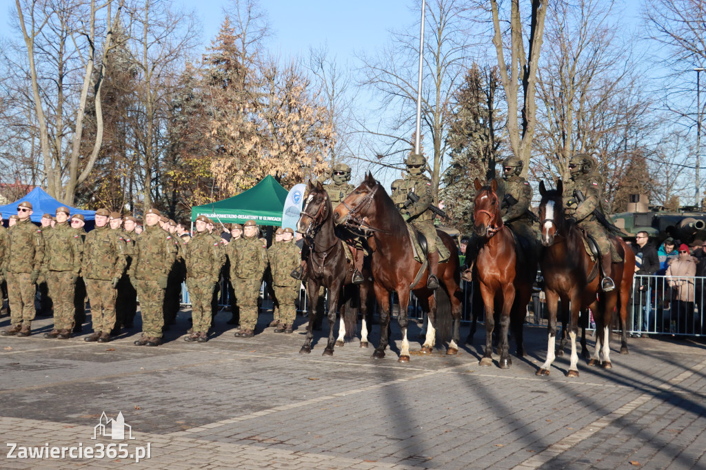 Fotorelacja: Uroczysta Przysięga Wojskowa Żołnierzy 13 Śląskiej Brygady Obrony Terytorialnej