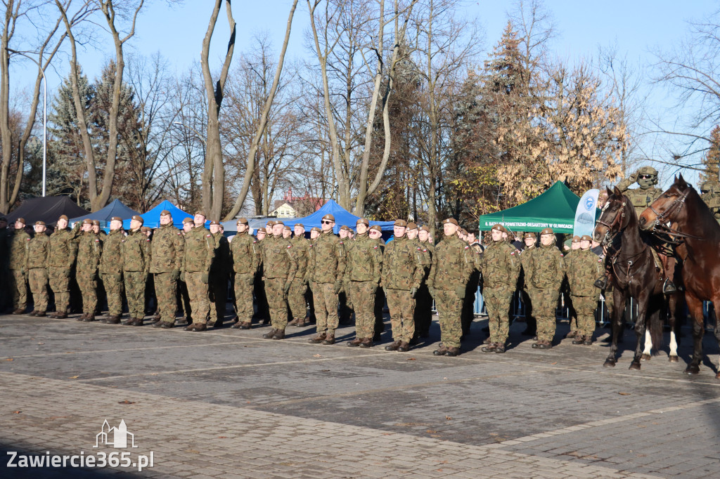 Fotorelacja: Uroczysta Przysięga Wojskowa Żołnierzy 13 Śląskiej Brygady Obrony Terytorialnej