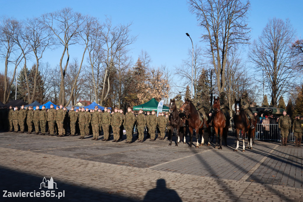 Fotorelacja: Uroczysta Przysięga Wojskowa Żołnierzy 13 Śląskiej Brygady Obrony Terytorialnej