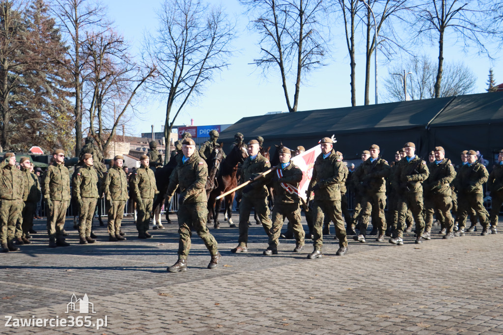 Fotorelacja: Uroczysta Przysięga Wojskowa Żołnierzy 13 Śląskiej Brygady Obrony Terytorialnej