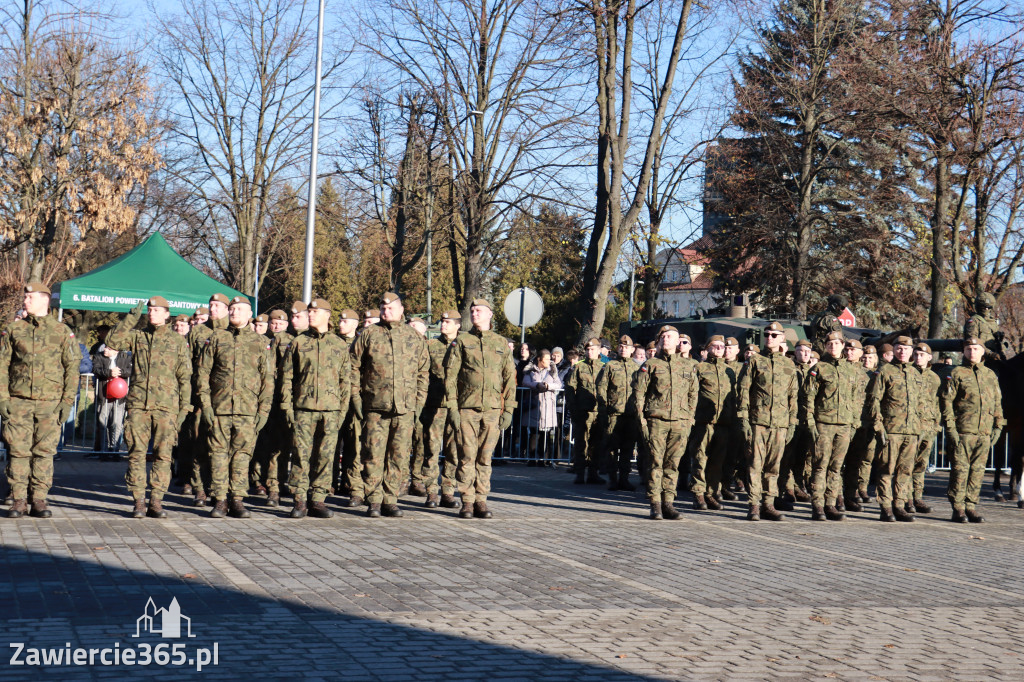 Fotorelacja: Uroczysta Przysięga Wojskowa Żołnierzy 13 Śląskiej Brygady Obrony Terytorialnej