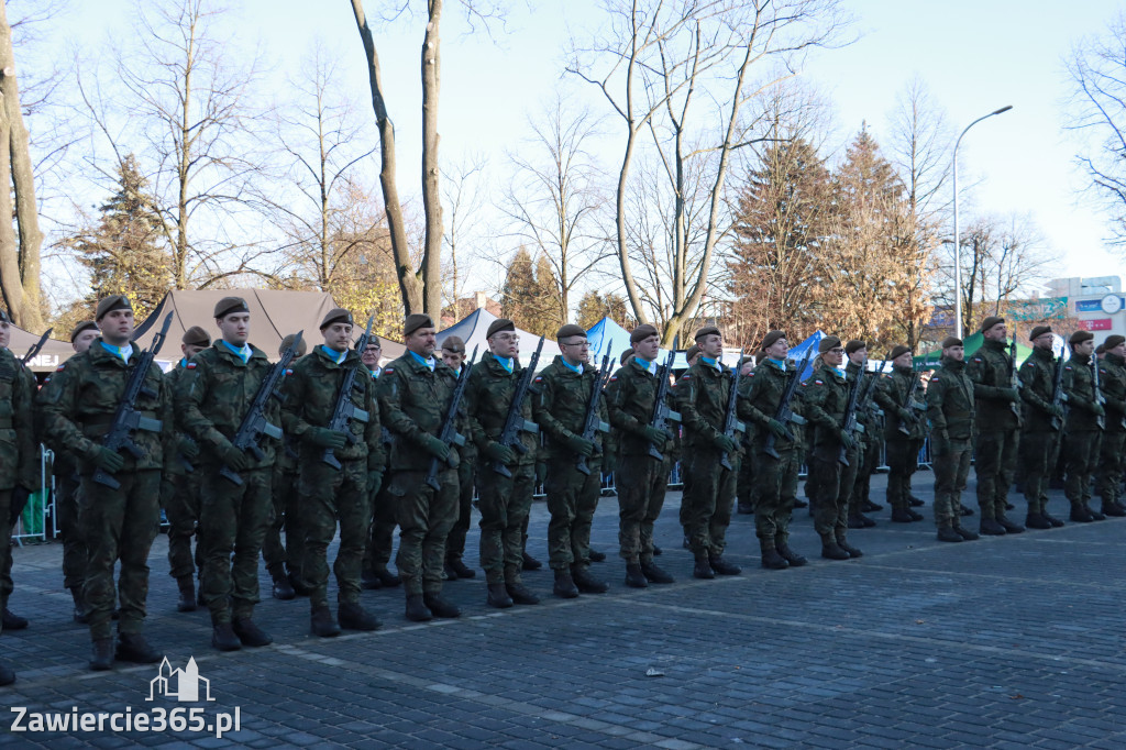 Fotorelacja: Uroczysta Przysięga Wojskowa Żołnierzy 13 Śląskiej Brygady Obrony Terytorialnej