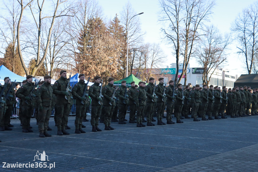 Fotorelacja: Uroczysta Przysięga Wojskowa Żołnierzy 13 Śląskiej Brygady Obrony Terytorialnej