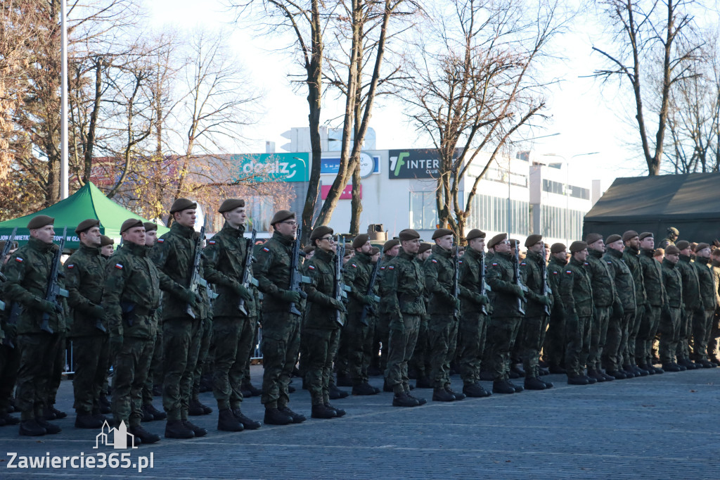 Fotorelacja: Uroczysta Przysięga Wojskowa Żołnierzy 13 Śląskiej Brygady Obrony Terytorialnej