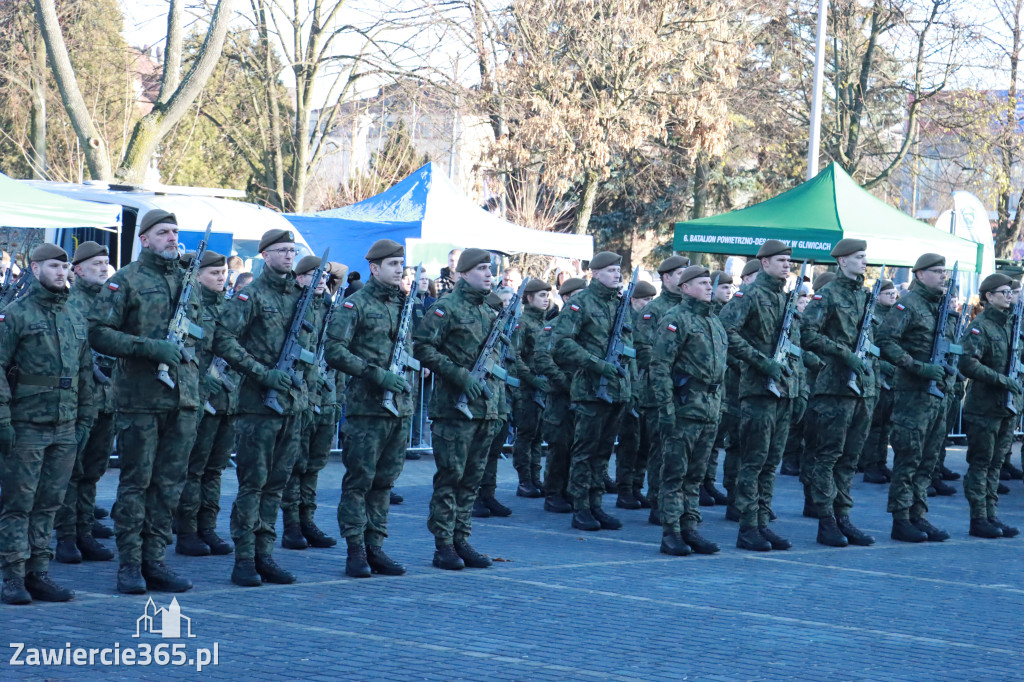 Fotorelacja: Uroczysta Przysięga Wojskowa Żołnierzy 13 Śląskiej Brygady Obrony Terytorialnej