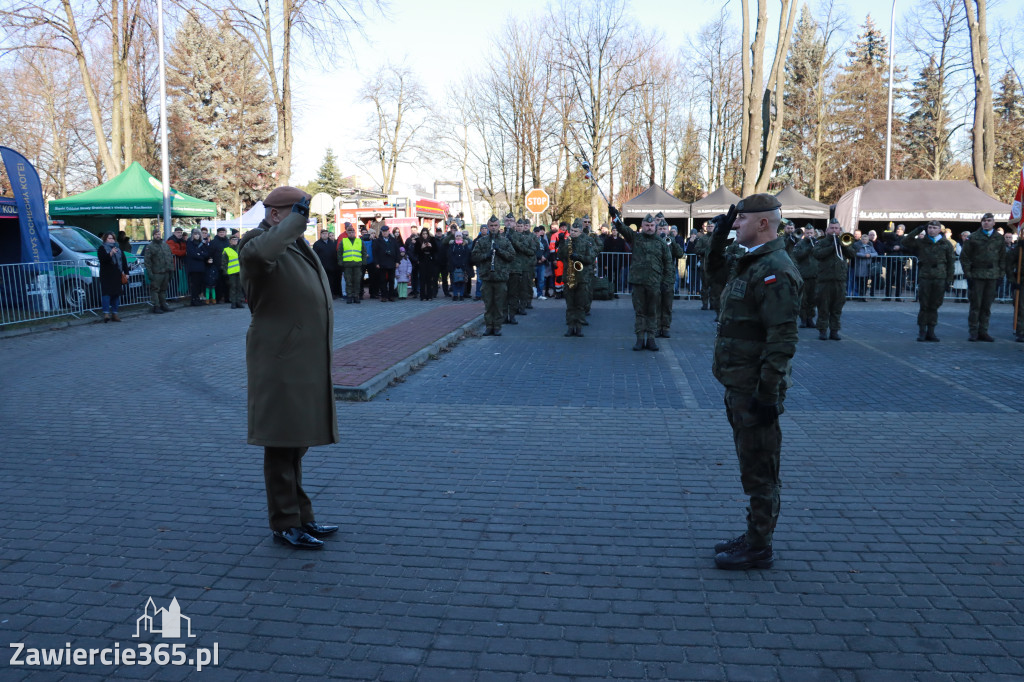 Fotorelacja: Uroczysta Przysięga Wojskowa Żołnierzy 13 Śląskiej Brygady Obrony Terytorialnej