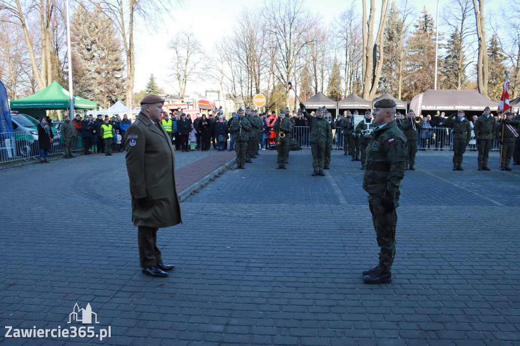 Fotorelacja: Uroczysta Przysięga Wojskowa Żołnierzy 13 Śląskiej Brygady Obrony Terytorialnej