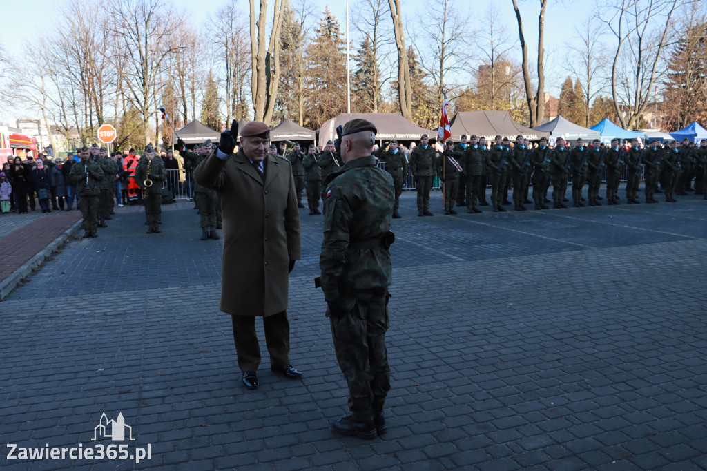 Fotorelacja: Uroczysta Przysięga Wojskowa Żołnierzy 13 Śląskiej Brygady Obrony Terytorialnej