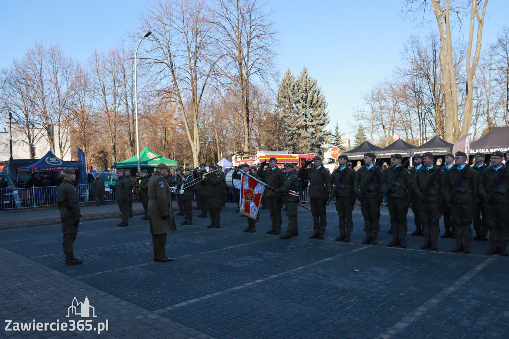 Fotorelacja: Uroczysta Przysięga Wojskowa Żołnierzy 13 Śląskiej Brygady Obrony Terytorialnej