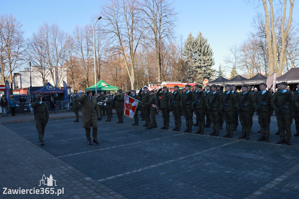 Fotorelacja: Uroczysta Przysięga Wojskowa Żołnierzy 13 Śląskiej Brygady Obrony Terytorialnej